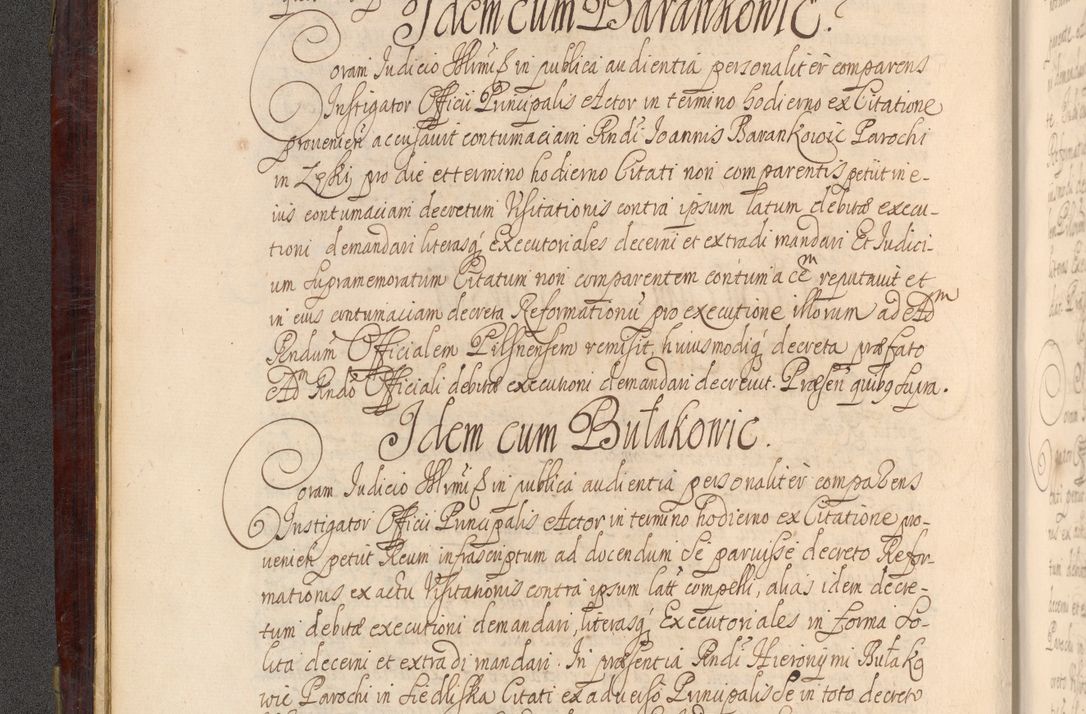 Zdjęcie nr 25 dla obiektu archiwalnego: Acta actorum episcopalium R. D. Andreae Trzebicki ab anno 1670 ad annum 1675 mensem Martinum acticatorum Volumen V