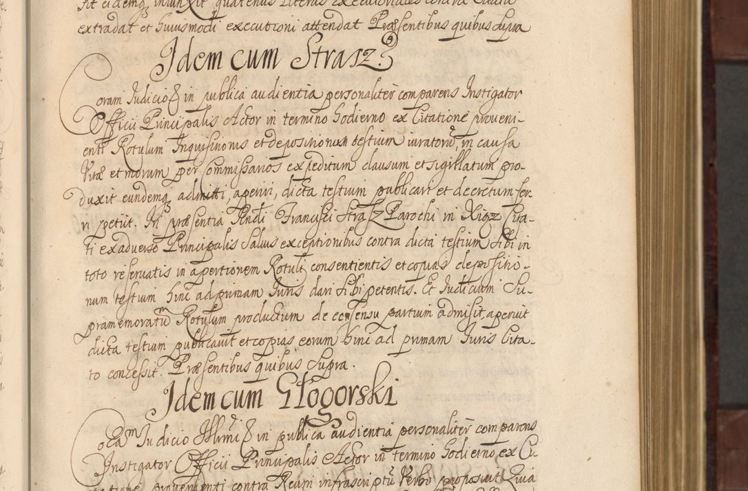 Zdjęcie nr 28 dla obiektu archiwalnego: Acta actorum episcopalium R. D. Andreae Trzebicki ab anno 1670 ad annum 1675 mensem Martinum acticatorum Volumen V