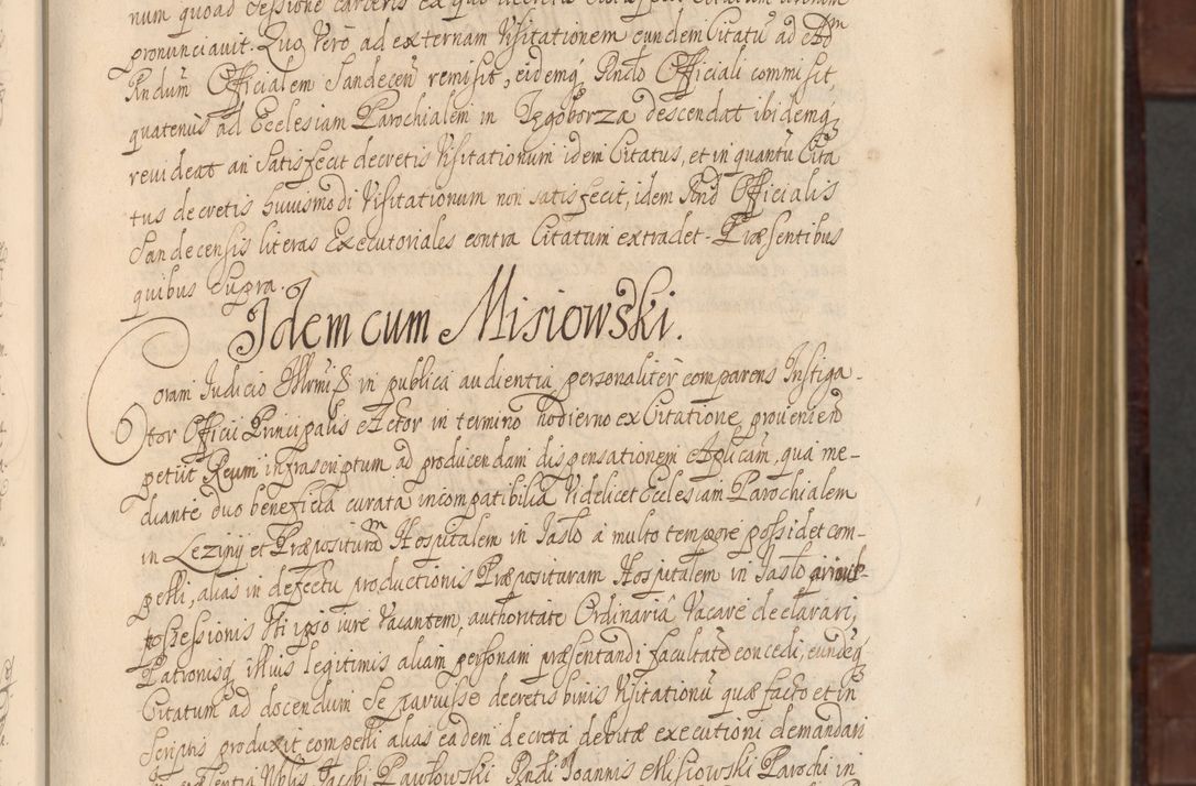 Zdjęcie nr 24 dla obiektu archiwalnego: Acta actorum episcopalium R. D. Andreae Trzebicki ab anno 1670 ad annum 1675 mensem Martinum acticatorum Volumen V