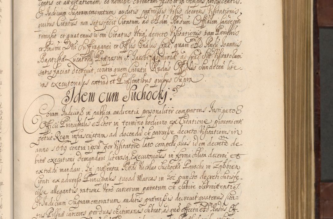 Zdjęcie nr 22 dla obiektu archiwalnego: Acta actorum episcopalium R. D. Andreae Trzebicki ab anno 1670 ad annum 1675 mensem Martinum acticatorum Volumen V