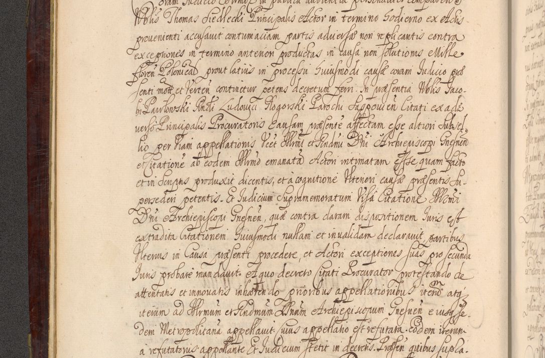 Zdjęcie nr 19 dla obiektu archiwalnego: Acta actorum episcopalium R. D. Andreae Trzebicki ab anno 1670 ad annum 1675 mensem Martinum acticatorum Volumen V