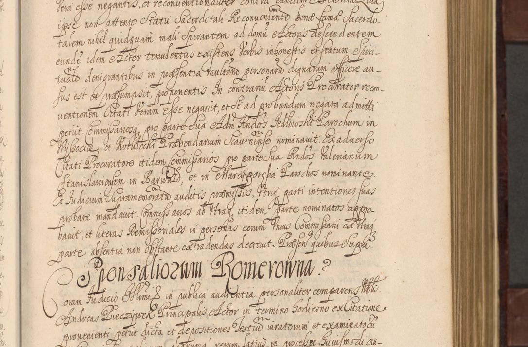 Zdjęcie nr 18 dla obiektu archiwalnego: Acta actorum episcopalium R. D. Andreae Trzebicki ab anno 1670 ad annum 1675 mensem Martinum acticatorum Volumen V