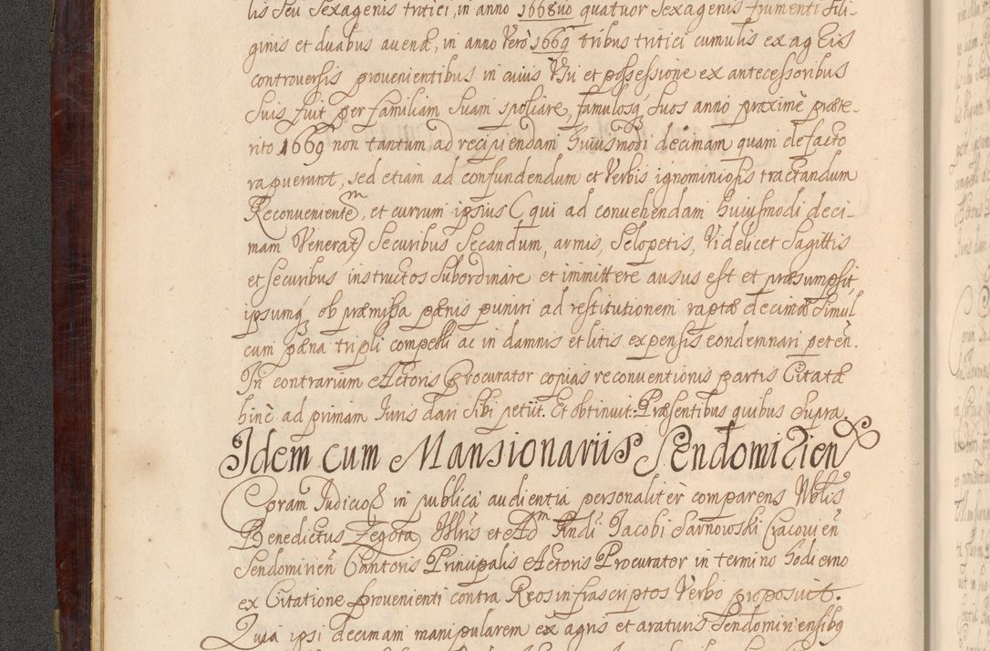 Zdjęcie nr 15 dla obiektu archiwalnego: Acta actorum episcopalium R. D. Andreae Trzebicki ab anno 1670 ad annum 1675 mensem Martinum acticatorum Volumen V