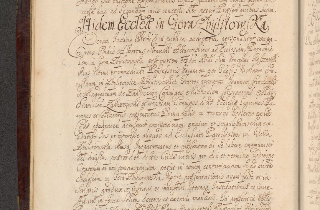 Zdjęcie nr 11 dla obiektu archiwalnego: Acta actorum episcopalium R. D. Andreae Trzebicki ab anno 1670 ad annum 1675 mensem Martinum acticatorum Volumen V