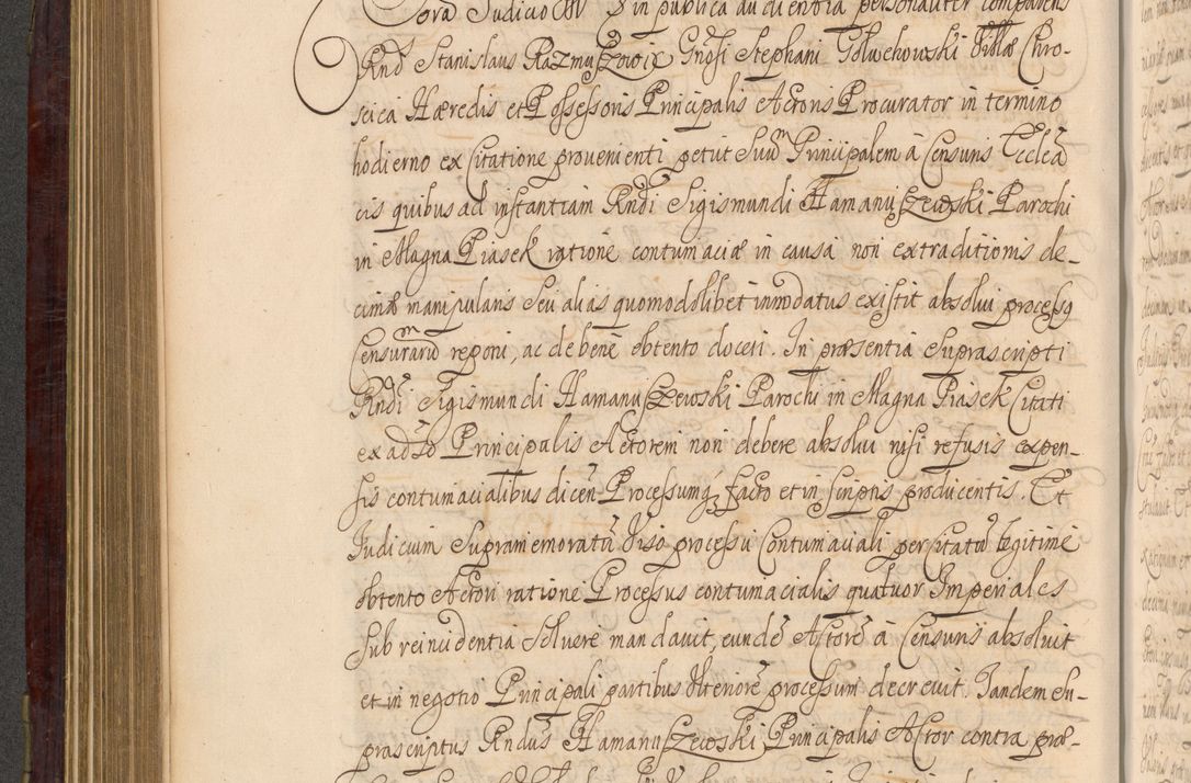 Zdjęcie nr 407 dla obiektu archiwalnego: Acta actorum episcopalium R. D. Andreae Trzebicki ab anno 1670 ad annum 1675 mensem Martinum acticatorum Volumen V