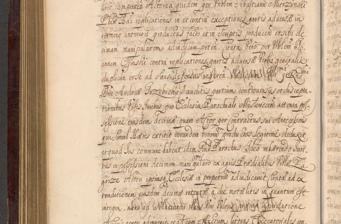 Zdjęcie nr 403 dla obiektu archiwalnego: Acta actorum episcopalium R. D. Andreae Trzebicki ab anno 1670 ad annum 1675 mensem Martinum acticatorum Volumen V