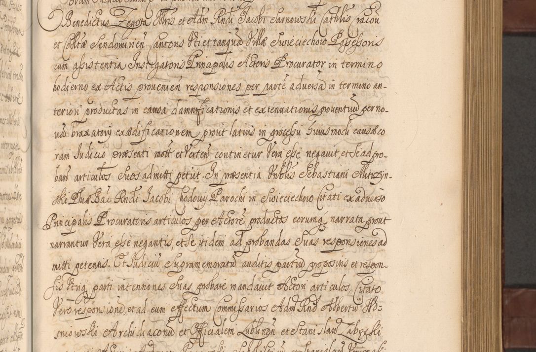 Zdjęcie nr 396 dla obiektu archiwalnego: Acta actorum episcopalium R. D. Andreae Trzebicki ab anno 1670 ad annum 1675 mensem Martinum acticatorum Volumen V