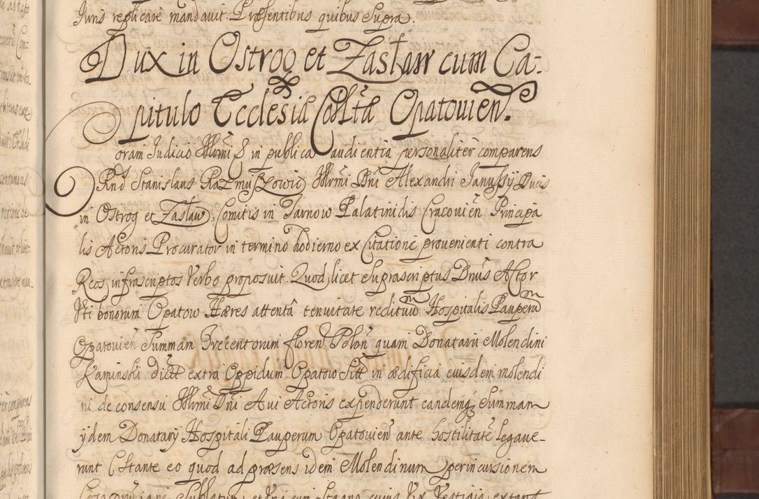 Zdjęcie nr 394 dla obiektu archiwalnego: Acta actorum episcopalium R. D. Andreae Trzebicki ab anno 1670 ad annum 1675 mensem Martinum acticatorum Volumen V