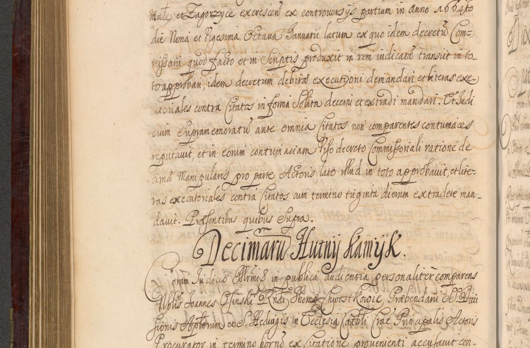 Zdjęcie nr 393 dla obiektu archiwalnego: Acta actorum episcopalium R. D. Andreae Trzebicki ab anno 1670 ad annum 1675 mensem Martinum acticatorum Volumen V