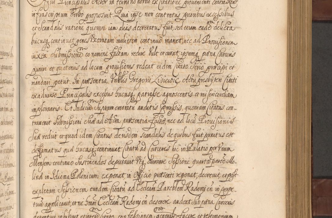 Zdjęcie nr 388 dla obiektu archiwalnego: Acta actorum episcopalium R. D. Andreae Trzebicki ab anno 1670 ad annum 1675 mensem Martinum acticatorum Volumen V