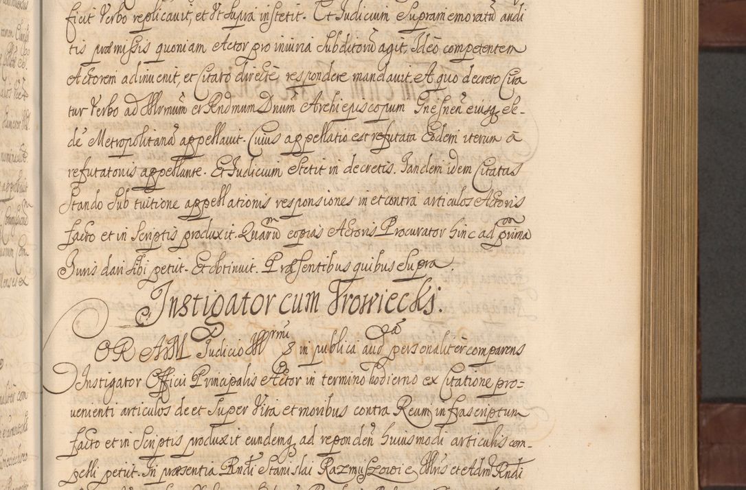 Zdjęcie nr 386 dla obiektu archiwalnego: Acta actorum episcopalium R. D. Andreae Trzebicki ab anno 1670 ad annum 1675 mensem Martinum acticatorum Volumen V