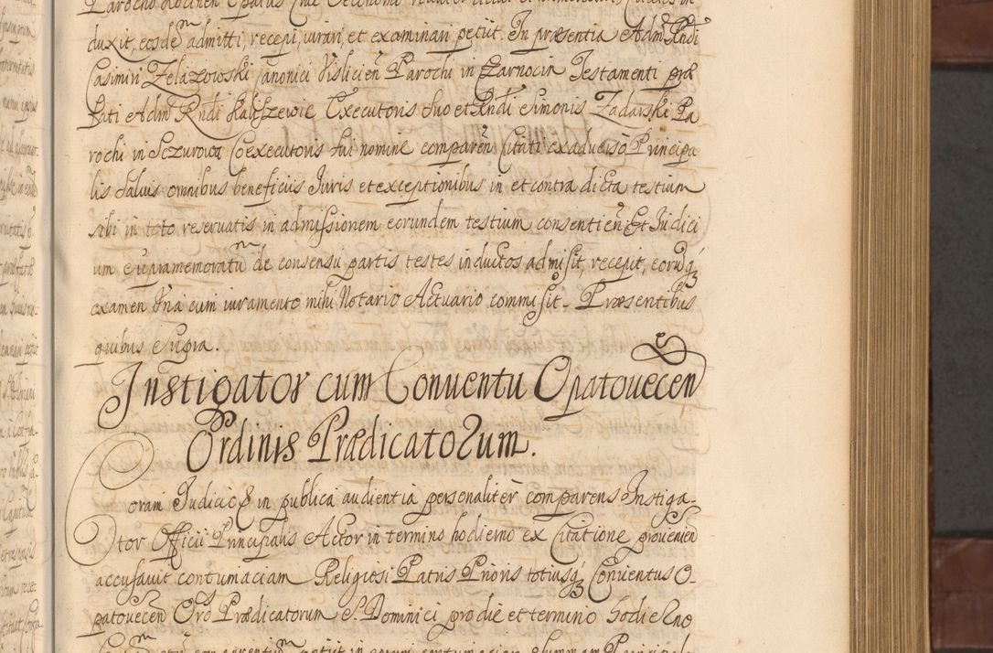 Zdjęcie nr 374 dla obiektu archiwalnego: Acta actorum episcopalium R. D. Andreae Trzebicki ab anno 1670 ad annum 1675 mensem Martinum acticatorum Volumen V