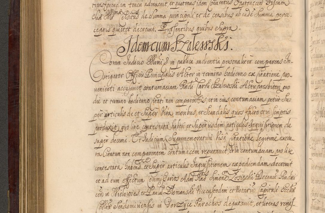 Zdjęcie nr 375 dla obiektu archiwalnego: Acta actorum episcopalium R. D. Andreae Trzebicki ab anno 1670 ad annum 1675 mensem Martinum acticatorum Volumen V