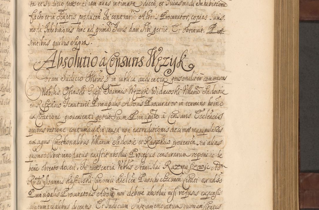 Zdjęcie nr 368 dla obiektu archiwalnego: Acta actorum episcopalium R. D. Andreae Trzebicki ab anno 1670 ad annum 1675 mensem Martinum acticatorum Volumen V