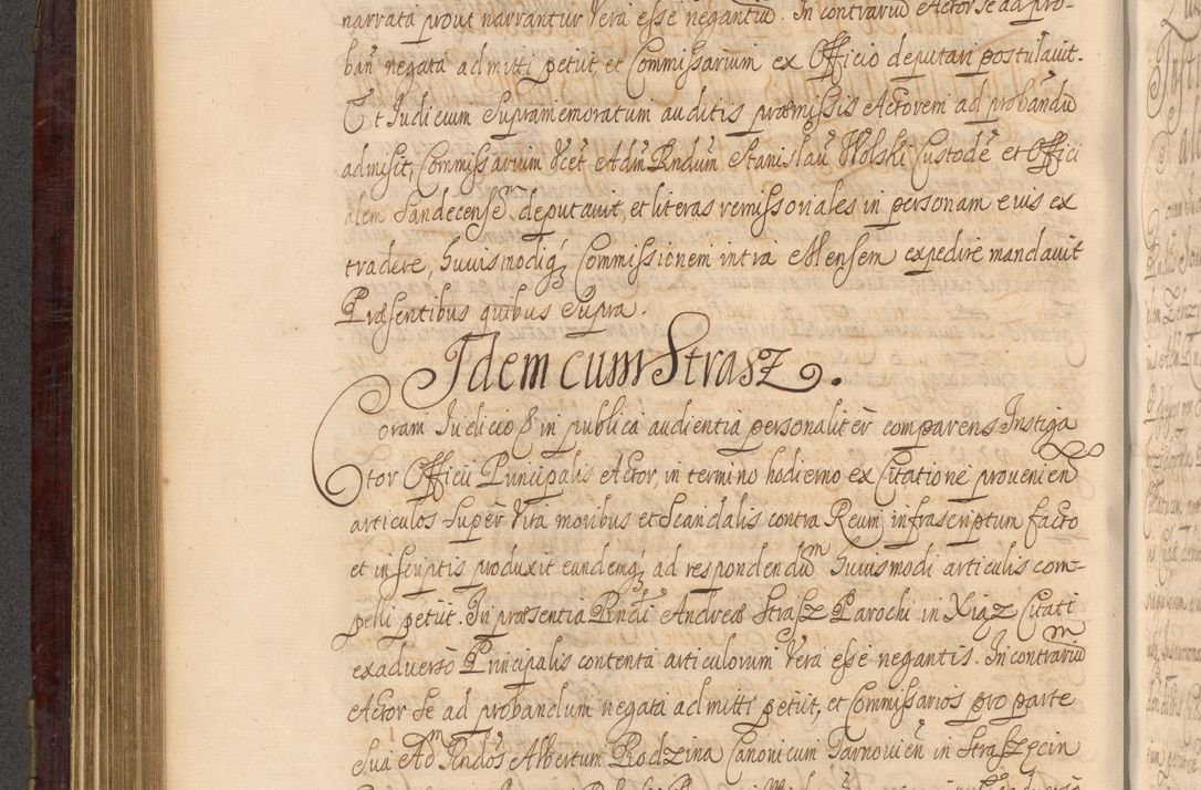 Zdjęcie nr 365 dla obiektu archiwalnego: Acta actorum episcopalium R. D. Andreae Trzebicki ab anno 1670 ad annum 1675 mensem Martinum acticatorum Volumen V