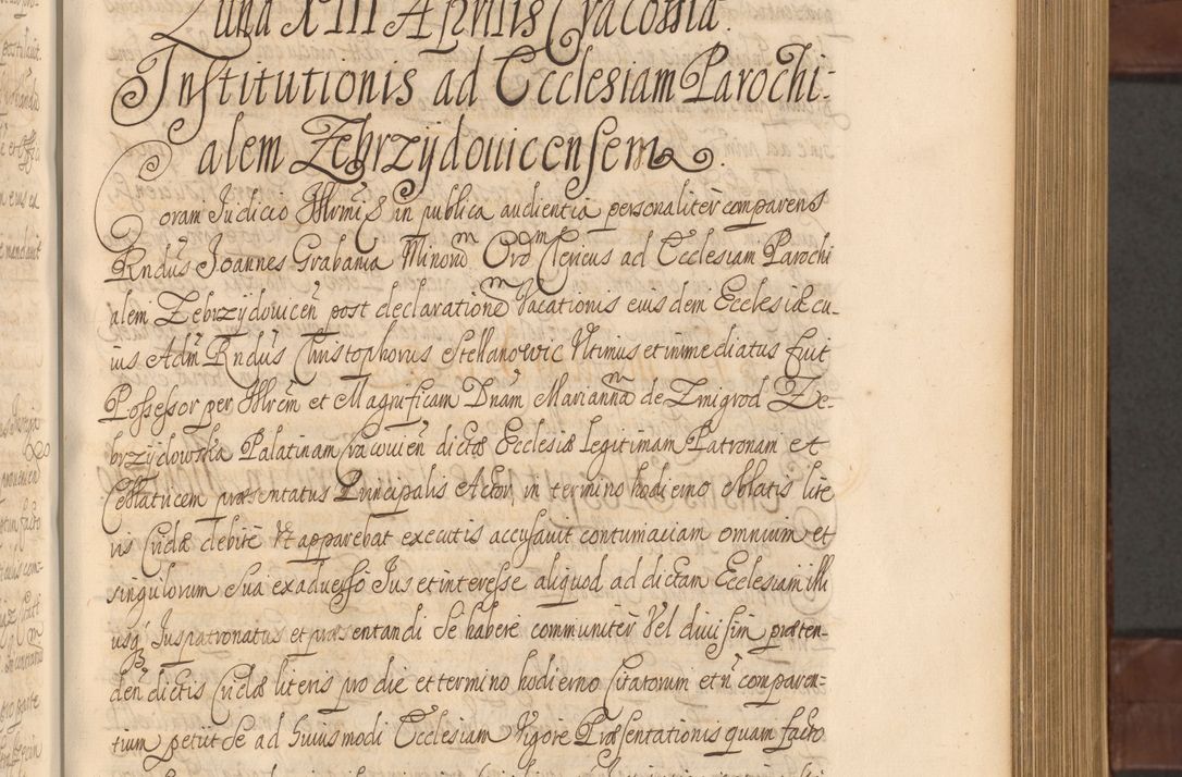 Zdjęcie nr 366 dla obiektu archiwalnego: Acta actorum episcopalium R. D. Andreae Trzebicki ab anno 1670 ad annum 1675 mensem Martinum acticatorum Volumen V