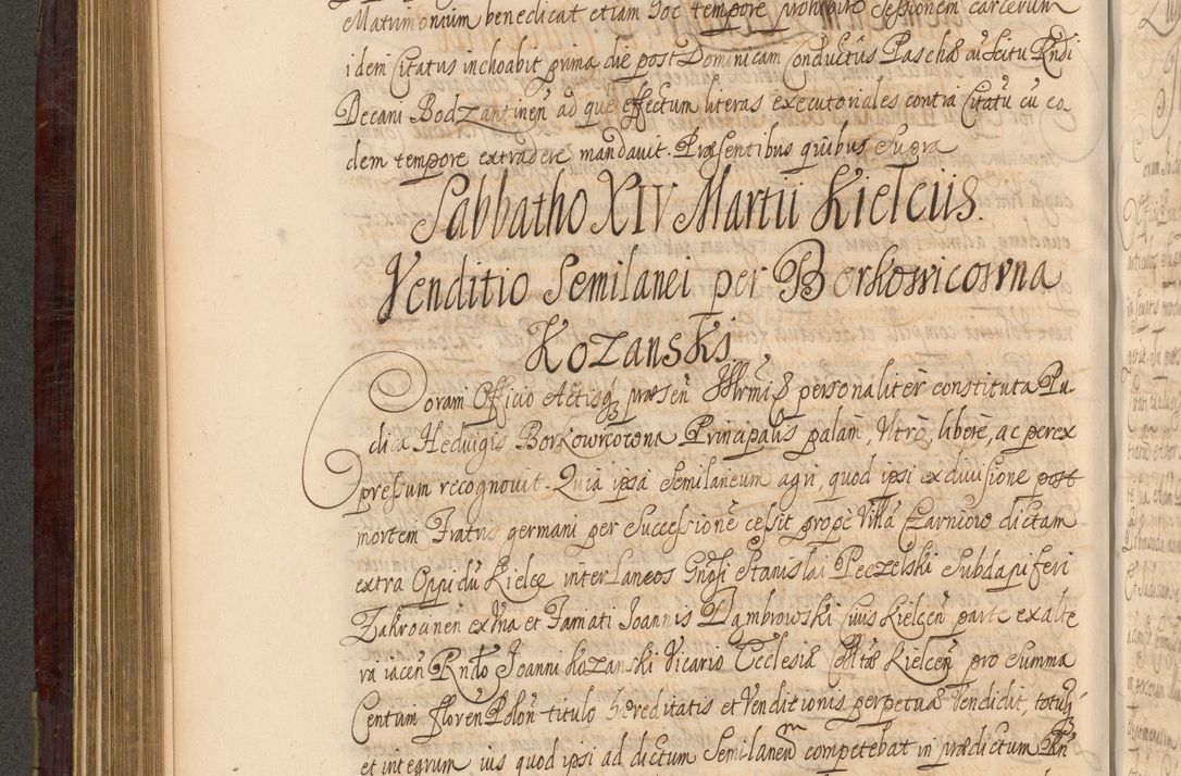 Zdjęcie nr 361 dla obiektu archiwalnego: Acta actorum episcopalium R. D. Andreae Trzebicki ab anno 1670 ad annum 1675 mensem Martinum acticatorum Volumen V