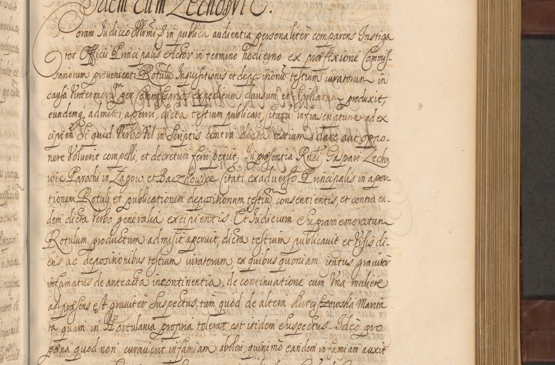 Zdjęcie nr 360 dla obiektu archiwalnego: Acta actorum episcopalium R. D. Andreae Trzebicki ab anno 1670 ad annum 1675 mensem Martinum acticatorum Volumen V