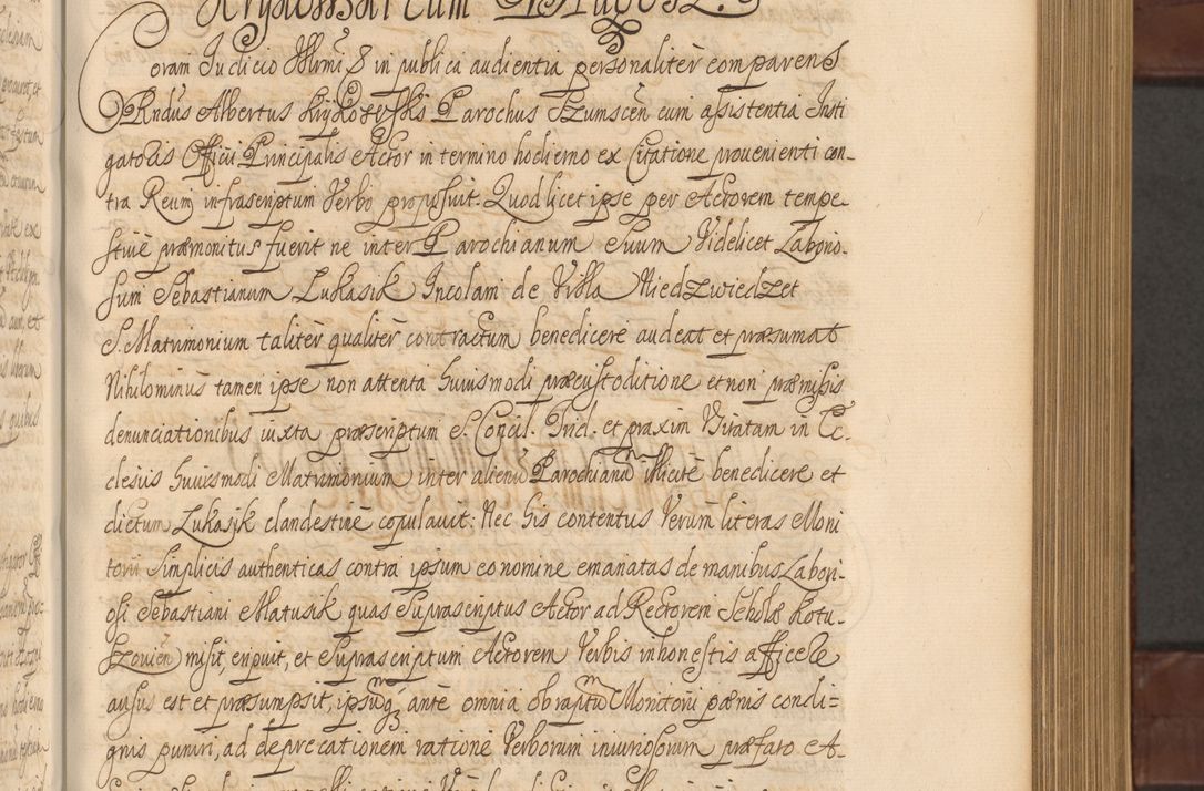 Zdjęcie nr 356 dla obiektu archiwalnego: Acta actorum episcopalium R. D. Andreae Trzebicki ab anno 1670 ad annum 1675 mensem Martinum acticatorum Volumen V