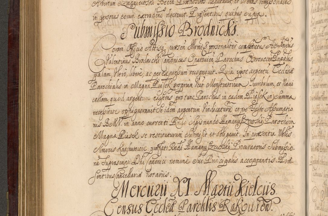 Zdjęcie nr 353 dla obiektu archiwalnego: Acta actorum episcopalium R. D. Andreae Trzebicki ab anno 1670 ad annum 1675 mensem Martinum acticatorum Volumen V