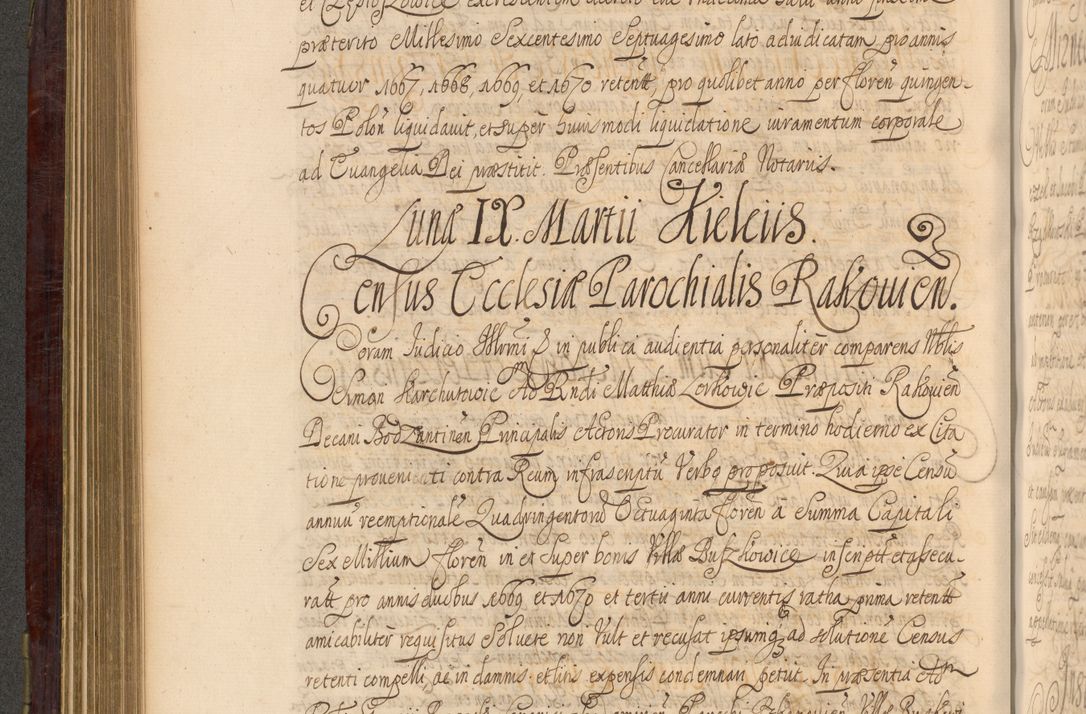 Zdjęcie nr 351 dla obiektu archiwalnego: Acta actorum episcopalium R. D. Andreae Trzebicki ab anno 1670 ad annum 1675 mensem Martinum acticatorum Volumen V
