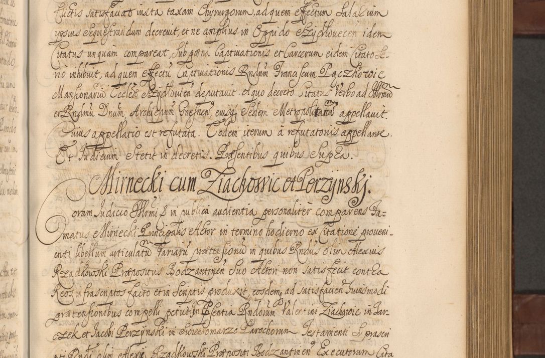 Zdjęcie nr 350 dla obiektu archiwalnego: Acta actorum episcopalium R. D. Andreae Trzebicki ab anno 1670 ad annum 1675 mensem Martinum acticatorum Volumen V