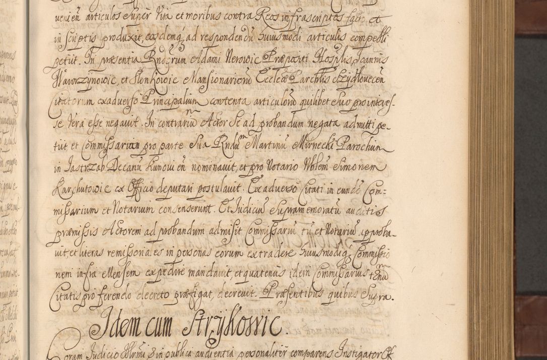 Zdjęcie nr 348 dla obiektu archiwalnego: Acta actorum episcopalium R. D. Andreae Trzebicki ab anno 1670 ad annum 1675 mensem Martinum acticatorum Volumen V