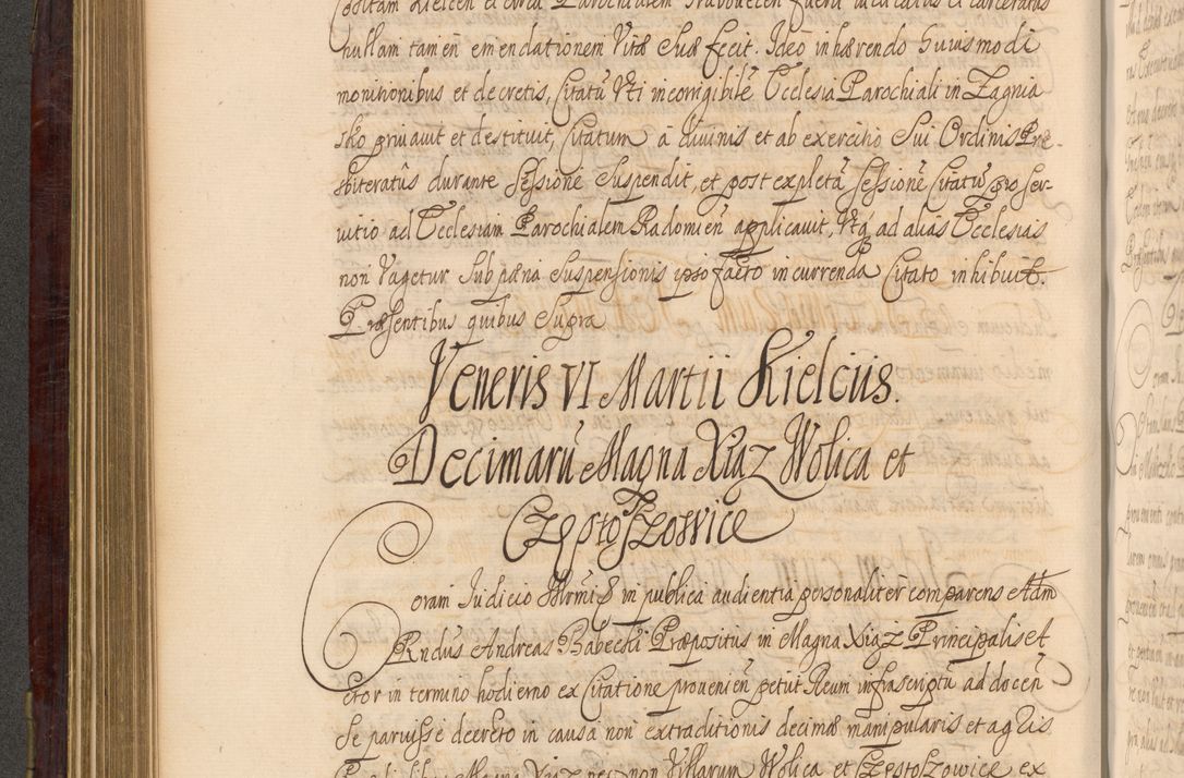 Zdjęcie nr 345 dla obiektu archiwalnego: Acta actorum episcopalium R. D. Andreae Trzebicki ab anno 1670 ad annum 1675 mensem Martinum acticatorum Volumen V