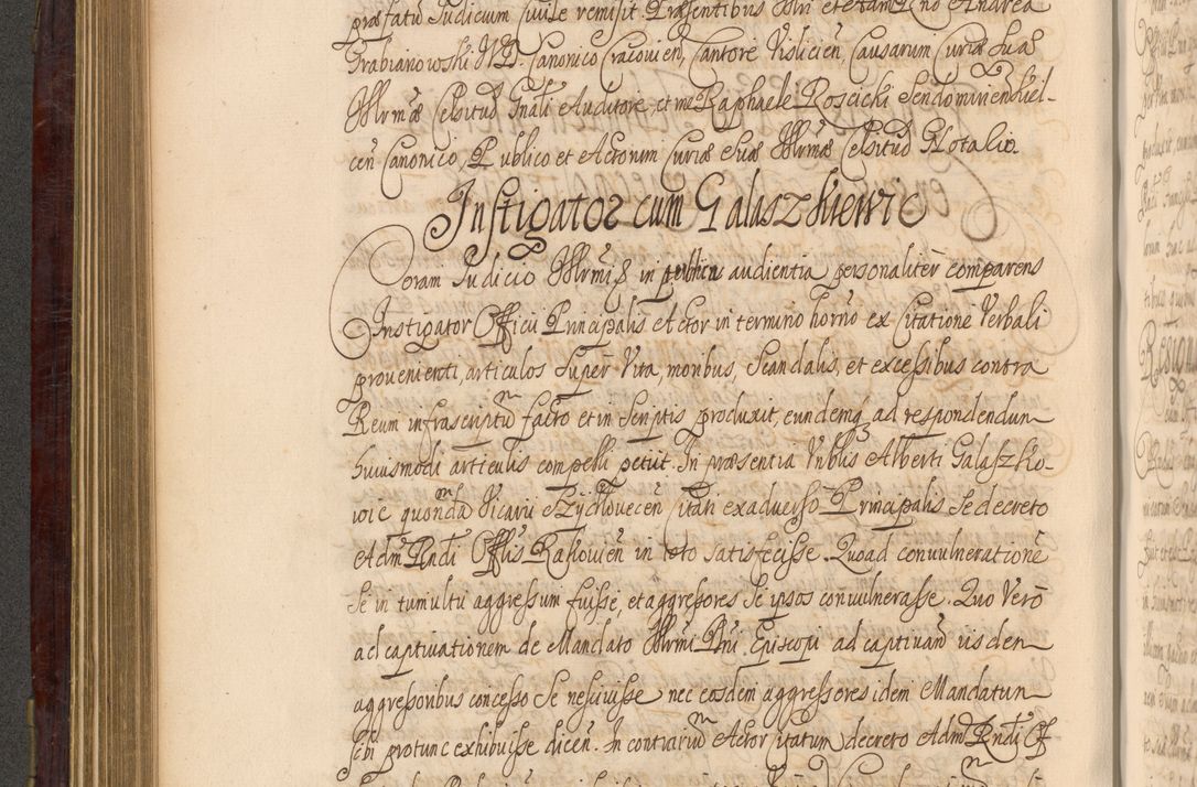 Zdjęcie nr 339 dla obiektu archiwalnego: Acta actorum episcopalium R. D. Andreae Trzebicki ab anno 1670 ad annum 1675 mensem Martinum acticatorum Volumen V
