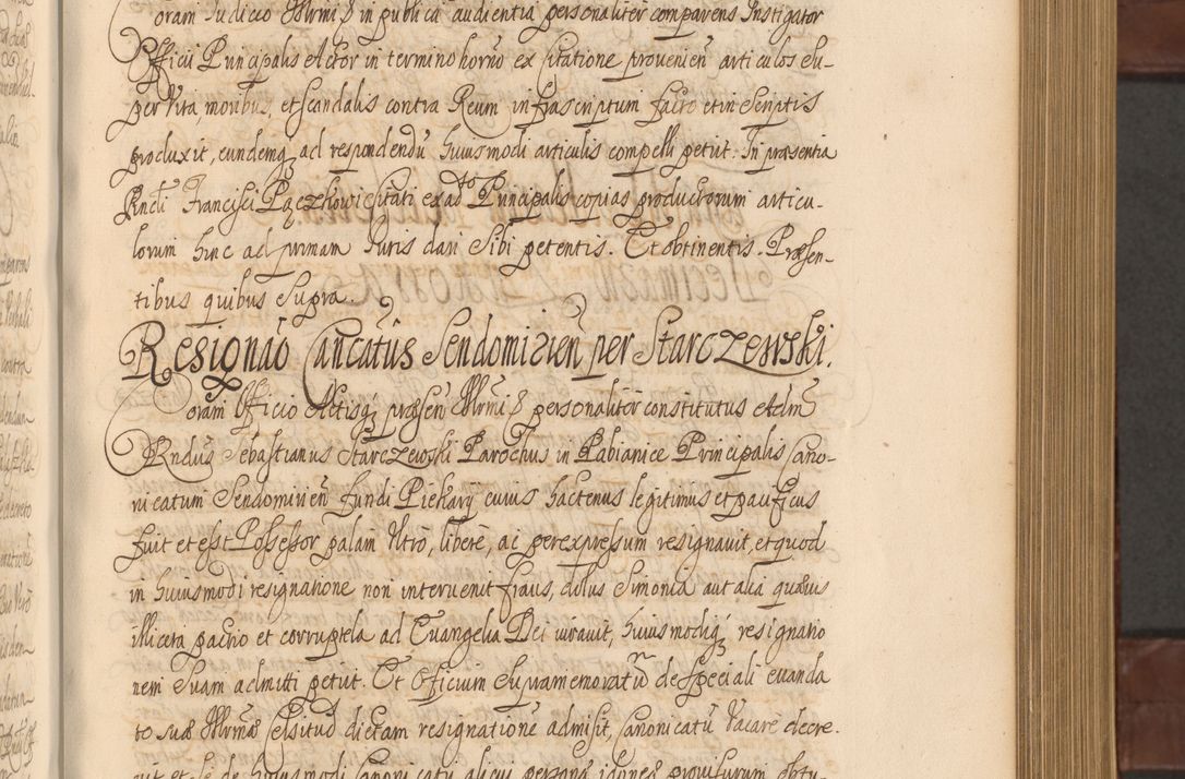Zdjęcie nr 340 dla obiektu archiwalnego: Acta actorum episcopalium R. D. Andreae Trzebicki ab anno 1670 ad annum 1675 mensem Martinum acticatorum Volumen V