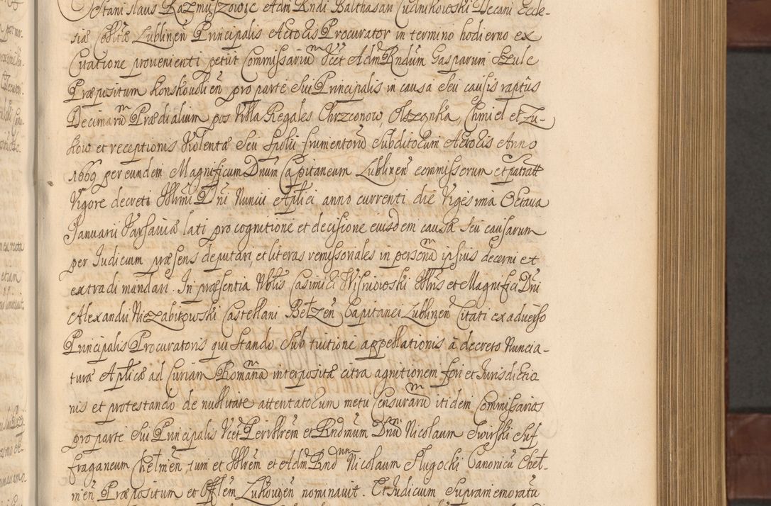 Zdjęcie nr 322 dla obiektu archiwalnego: Acta actorum episcopalium R. D. Andreae Trzebicki ab anno 1670 ad annum 1675 mensem Martinum acticatorum Volumen V
