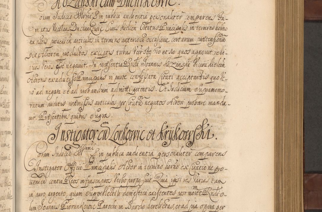 Zdjęcie nr 320 dla obiektu archiwalnego: Acta actorum episcopalium R. D. Andreae Trzebicki ab anno 1670 ad annum 1675 mensem Martinum acticatorum Volumen V