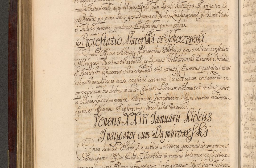 Zdjęcie nr 313 dla obiektu archiwalnego: Acta actorum episcopalium R. D. Andreae Trzebicki ab anno 1670 ad annum 1675 mensem Martinum acticatorum Volumen V