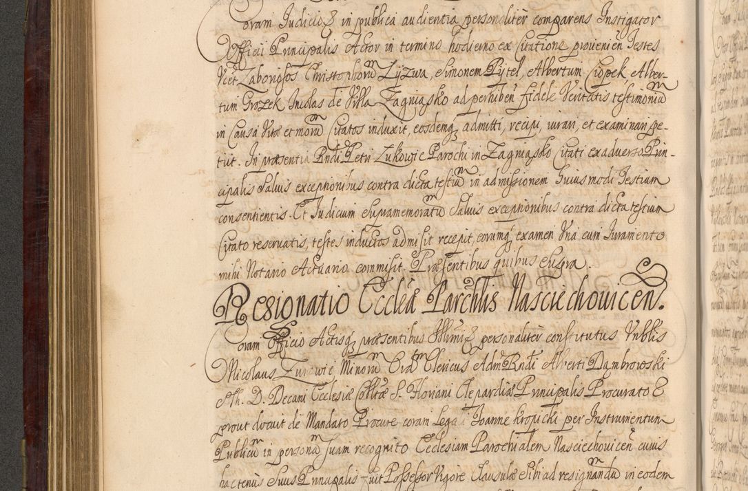 Zdjęcie nr 315 dla obiektu archiwalnego: Acta actorum episcopalium R. D. Andreae Trzebicki ab anno 1670 ad annum 1675 mensem Martinum acticatorum Volumen V