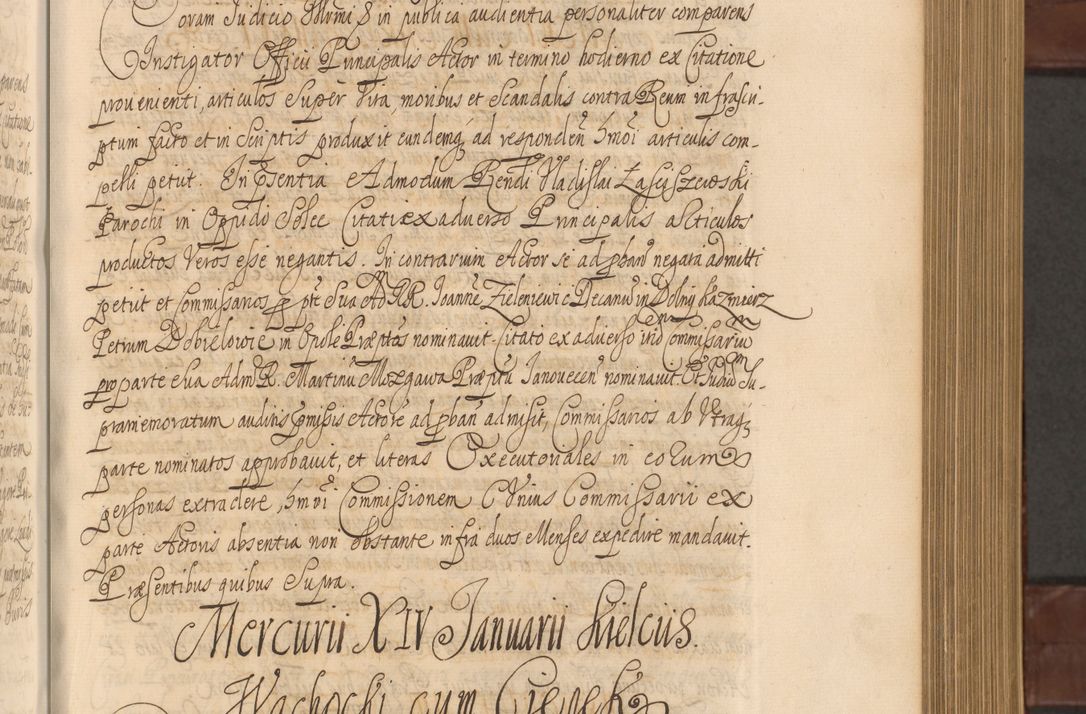 Zdjęcie nr 306 dla obiektu archiwalnego: Acta actorum episcopalium R. D. Andreae Trzebicki ab anno 1670 ad annum 1675 mensem Martinum acticatorum Volumen V