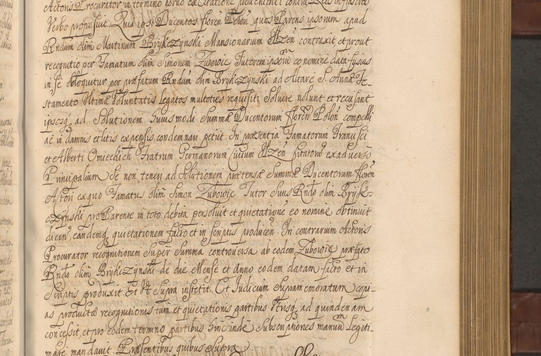 Zdjęcie nr 304 dla obiektu archiwalnego: Acta actorum episcopalium R. D. Andreae Trzebicki ab anno 1670 ad annum 1675 mensem Martinum acticatorum Volumen V