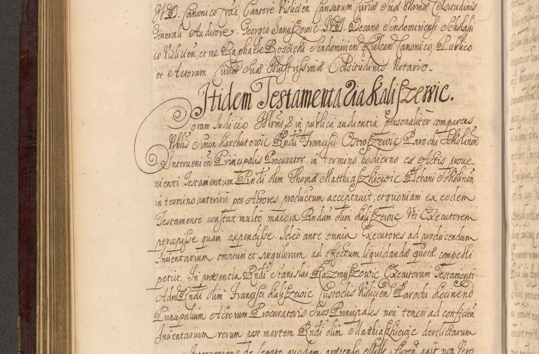 Zdjęcie nr 303 dla obiektu archiwalnego: Acta actorum episcopalium R. D. Andreae Trzebicki ab anno 1670 ad annum 1675 mensem Martinum acticatorum Volumen V