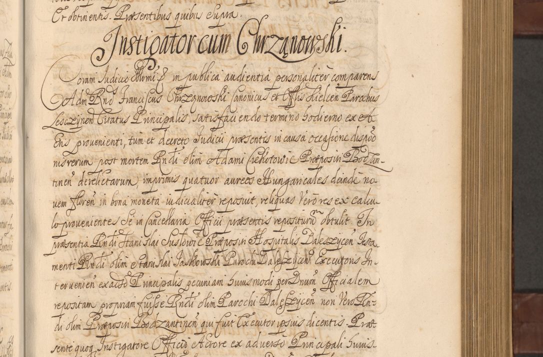 Zdjęcie nr 300 dla obiektu archiwalnego: Acta actorum episcopalium R. D. Andreae Trzebicki ab anno 1670 ad annum 1675 mensem Martinum acticatorum Volumen V