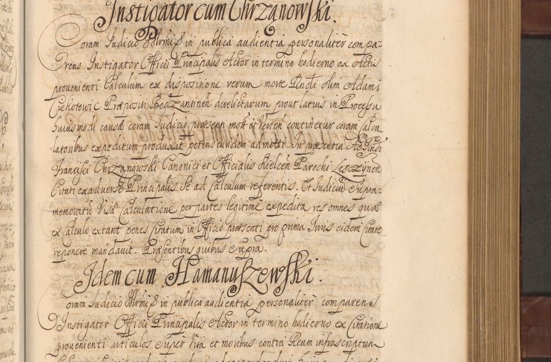 Zdjęcie nr 296 dla obiektu archiwalnego: Acta actorum episcopalium R. D. Andreae Trzebicki ab anno 1670 ad annum 1675 mensem Martinum acticatorum Volumen V