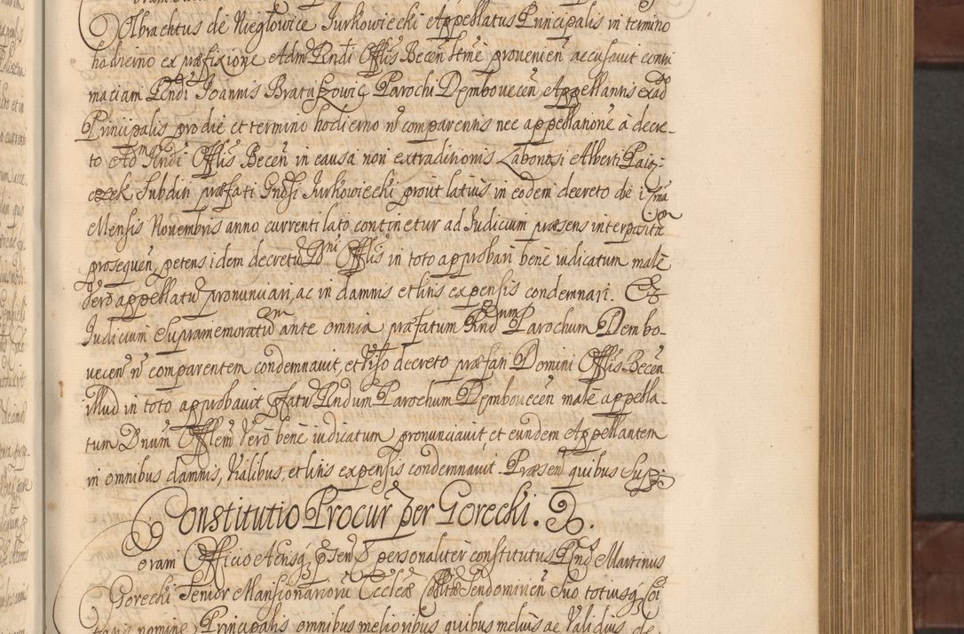 Zdjęcie nr 288 dla obiektu archiwalnego: Acta actorum episcopalium R. D. Andreae Trzebicki ab anno 1670 ad annum 1675 mensem Martinum acticatorum Volumen V