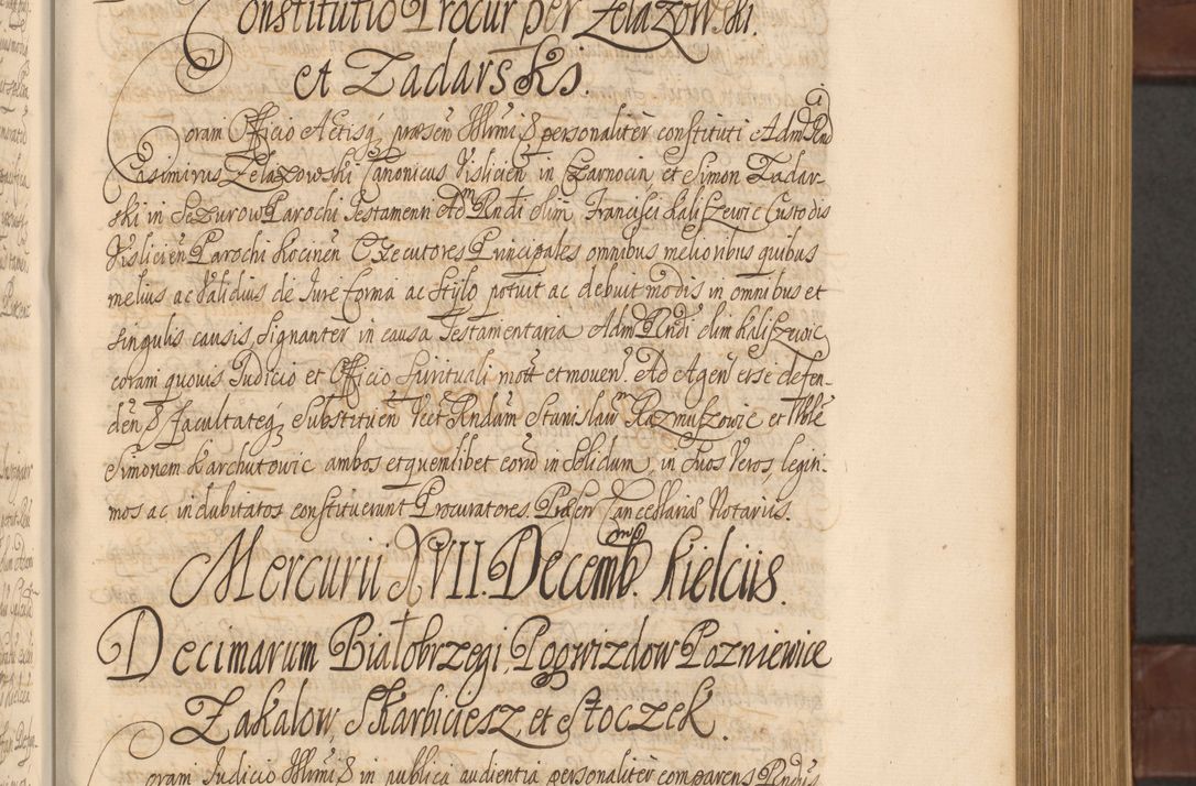 Zdjęcie nr 286 dla obiektu archiwalnego: Acta actorum episcopalium R. D. Andreae Trzebicki ab anno 1670 ad annum 1675 mensem Martinum acticatorum Volumen V