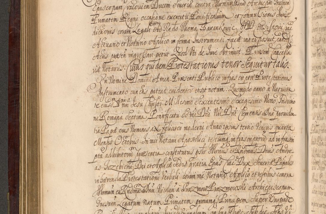 Zdjęcie nr 289 dla obiektu archiwalnego: Acta actorum episcopalium R. D. Andreae Trzebicki ab anno 1670 ad annum 1675 mensem Martinum acticatorum Volumen V