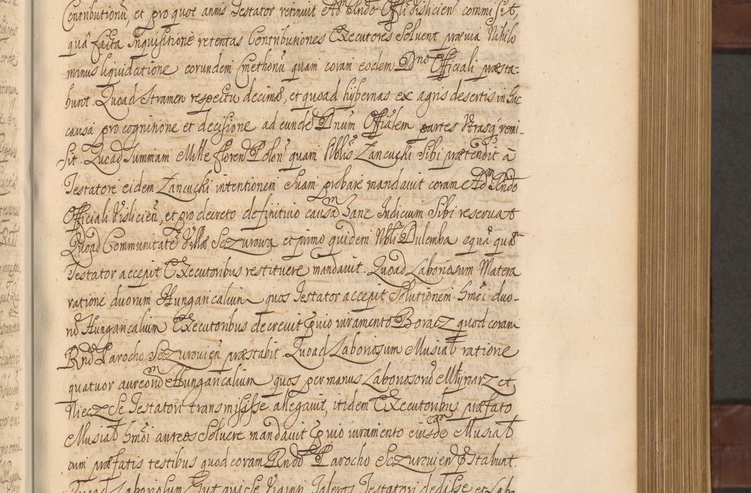 Zdjęcie nr 282 dla obiektu archiwalnego: Acta actorum episcopalium R. D. Andreae Trzebicki ab anno 1670 ad annum 1675 mensem Martinum acticatorum Volumen V