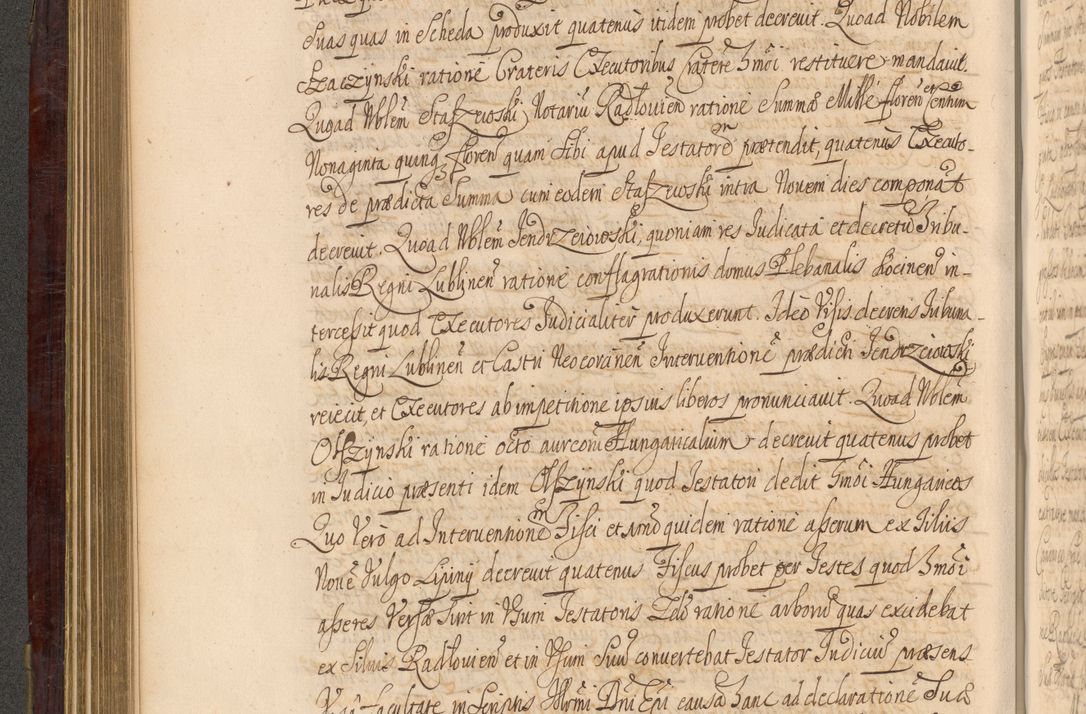 Zdjęcie nr 283 dla obiektu archiwalnego: Acta actorum episcopalium R. D. Andreae Trzebicki ab anno 1670 ad annum 1675 mensem Martinum acticatorum Volumen V