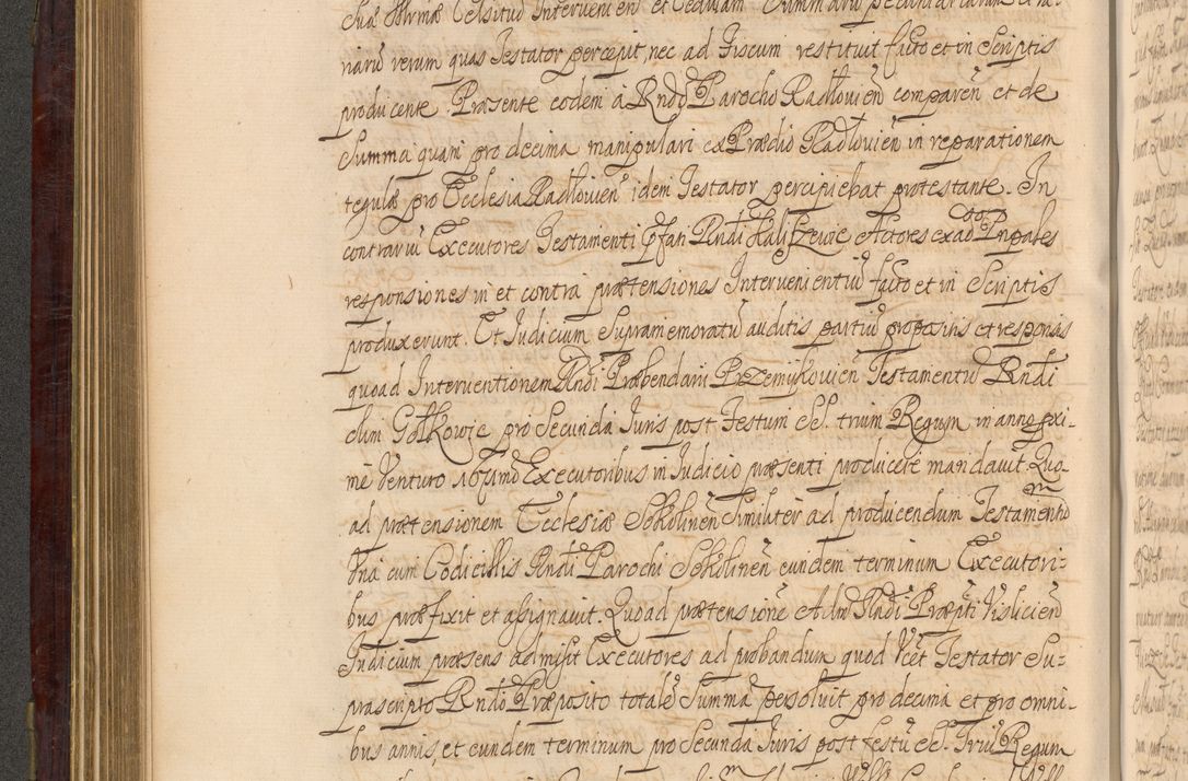 Zdjęcie nr 281 dla obiektu archiwalnego: Acta actorum episcopalium R. D. Andreae Trzebicki ab anno 1670 ad annum 1675 mensem Martinum acticatorum Volumen V