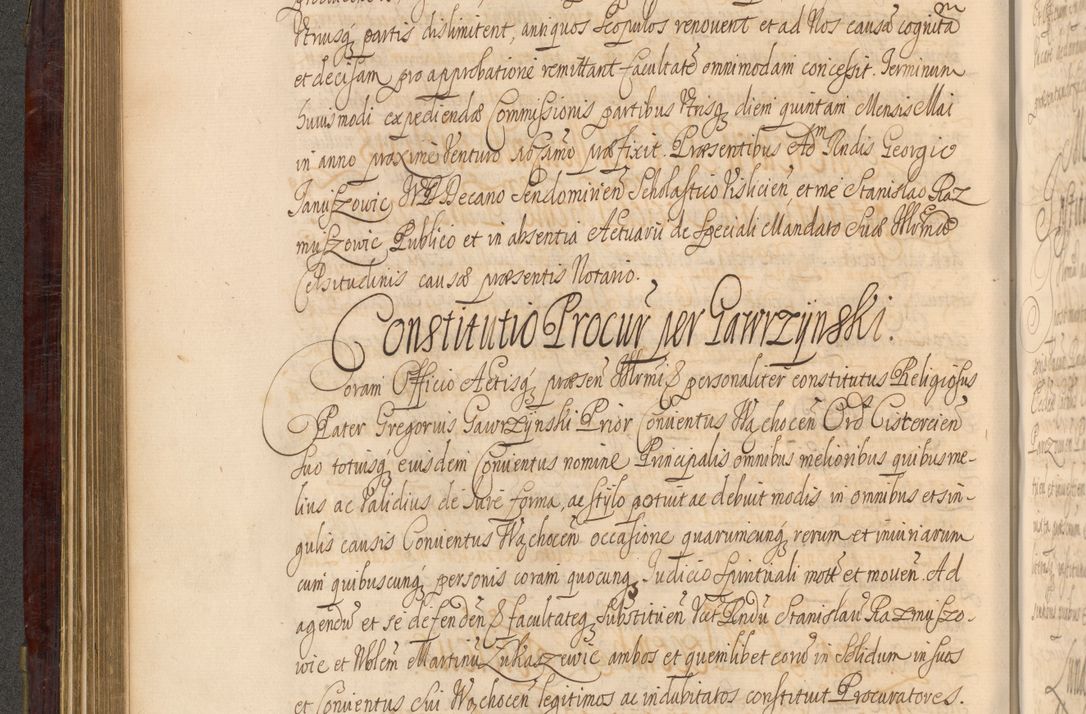 Zdjęcie nr 275 dla obiektu archiwalnego: Acta actorum episcopalium R. D. Andreae Trzebicki ab anno 1670 ad annum 1675 mensem Martinum acticatorum Volumen V