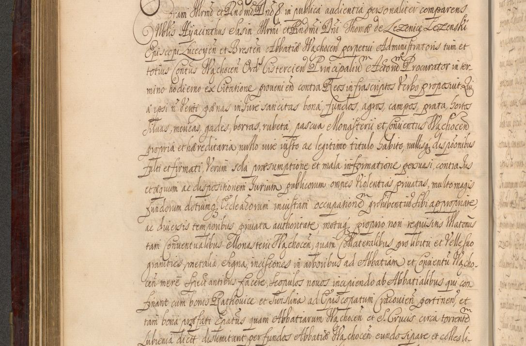 Zdjęcie nr 273 dla obiektu archiwalnego: Acta actorum episcopalium R. D. Andreae Trzebicki ab anno 1670 ad annum 1675 mensem Martinum acticatorum Volumen V
