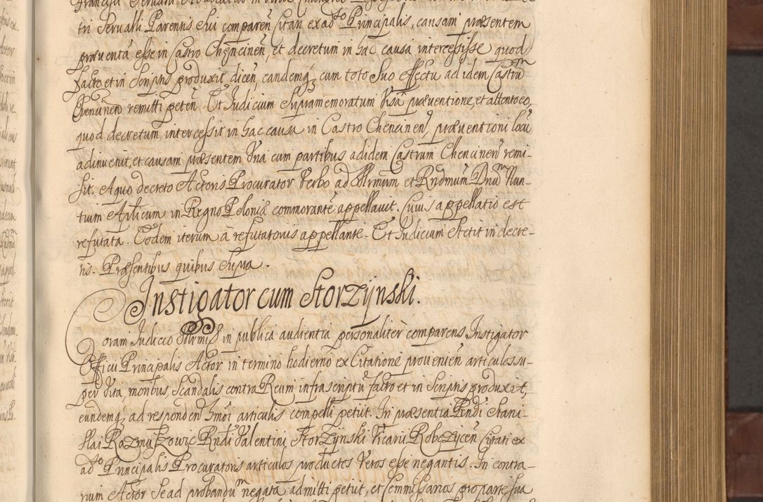 Zdjęcie nr 268 dla obiektu archiwalnego: Acta actorum episcopalium R. D. Andreae Trzebicki ab anno 1670 ad annum 1675 mensem Martinum acticatorum Volumen V