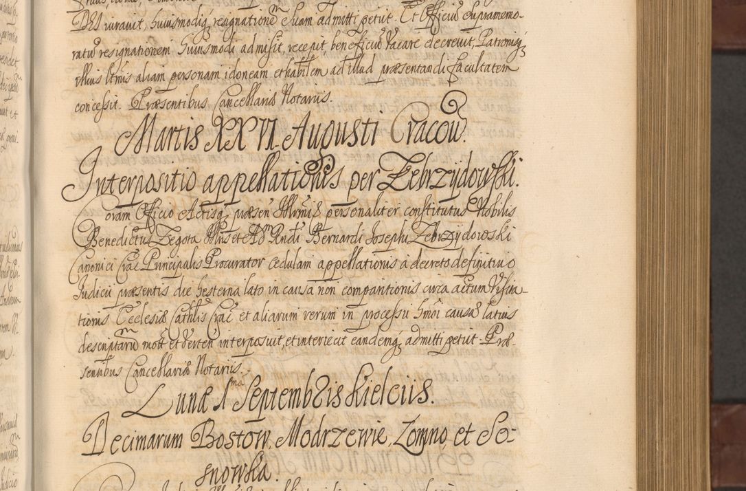 Zdjęcie nr 266 dla obiektu archiwalnego: Acta actorum episcopalium R. D. Andreae Trzebicki ab anno 1670 ad annum 1675 mensem Martinum acticatorum Volumen V