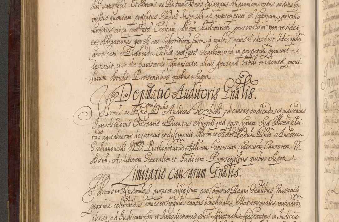 Zdjęcie nr 265 dla obiektu archiwalnego: Acta actorum episcopalium R. D. Andreae Trzebicki ab anno 1670 ad annum 1675 mensem Martinum acticatorum Volumen V
